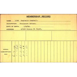 Members Records 1960-1967
