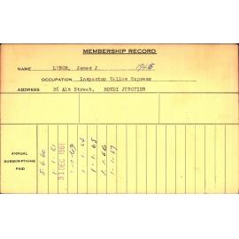 Members Records 1960-1967