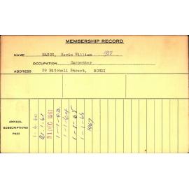 Members Records 1960-1967