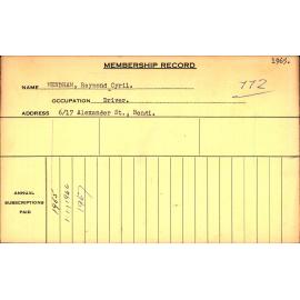 Members Records 1960-1967