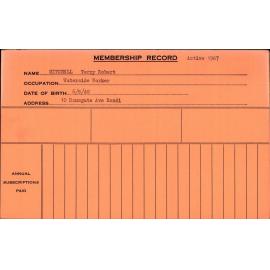 Members Records 1960-1967