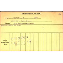 Members Records 1960-1967