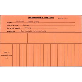 Members Records 1960-1967