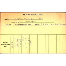 Members Records 1960-1967