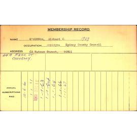 Members Records 1960-1967