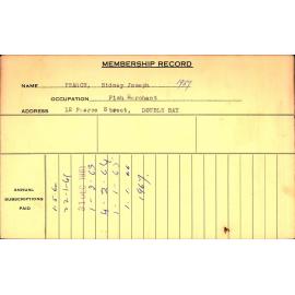 Members Records 1960-1967