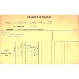 Members Records 1960-1967