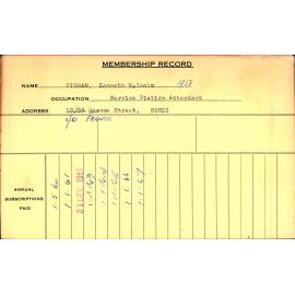 Members Records 1960-1967