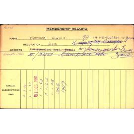 Members Records 1960-1967