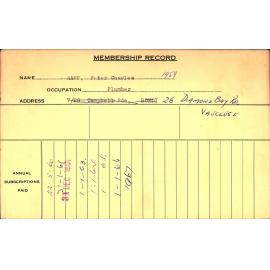 Members Records 1960-1967