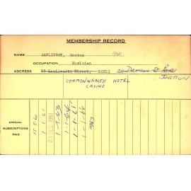 Members Records 1960-1967