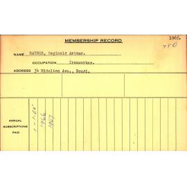 Members Records 1960-1967