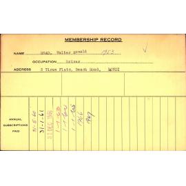 Members Records 1960-1967