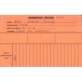 Members Records 1960-1967