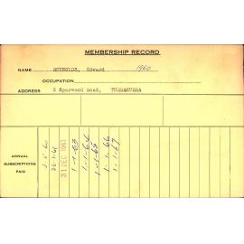 Members Records 1960-1967