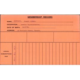 Members Records 1960-1967