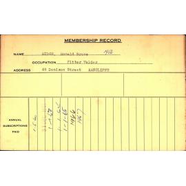 Members Records 1960-1967
