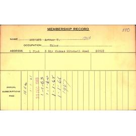 Members Records 1960-1967