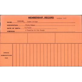 Members Records 1960-1967