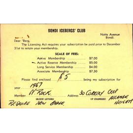 Members Records 1960-1967