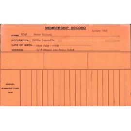 Members Records 1960-1967