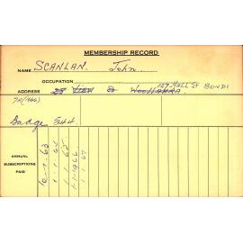 Members Records 1960-1967