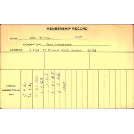 Members Records 1960-1967