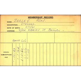Members Records 1960-1967