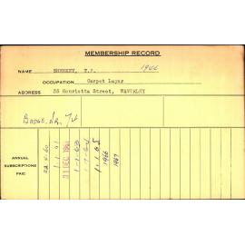 Members Records 1960-1967