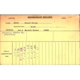 Members Records 1960-1967