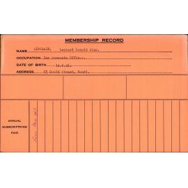 Members Records 1960-1967