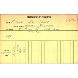 Members Records 1960-1967