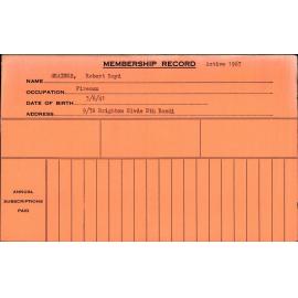 Members Records 1960-1967