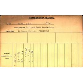 Members Records 1960-1967