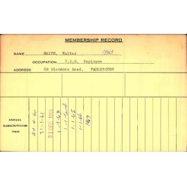 Members Records 1960-1967