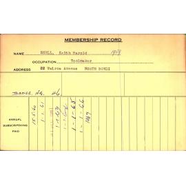Members Records 1960-1967