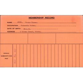 Members Records 1960-1967