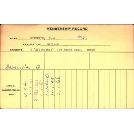 Members Records 1960-1967