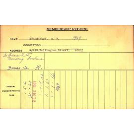Members Records 1960-1967