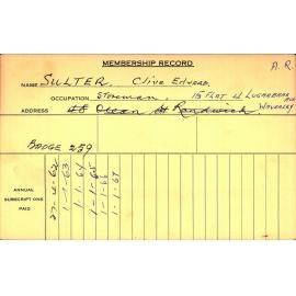 Members Records 1960-1967