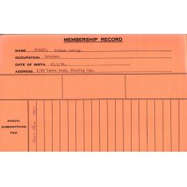 Members Records 1960-1967