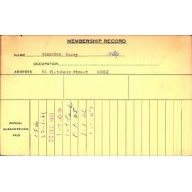 Members Records 1960-1967