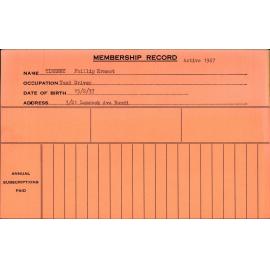 Members Records 1960-1967