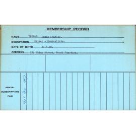 Members Records 1960-1967