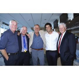 John Singelton receiving his Honary Social Member for Life Card