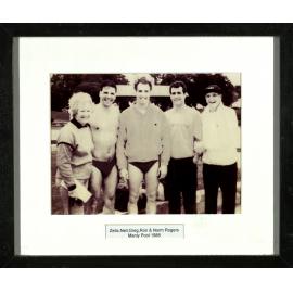 Old framed photographs