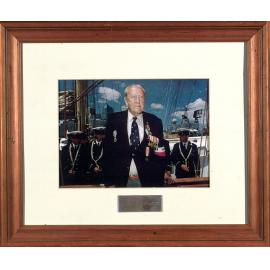 Old framed photographs