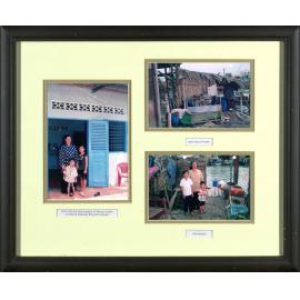 Old framed photographs