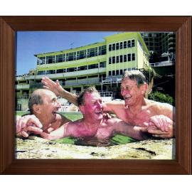 Old framed photographs