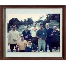 Old framed photographs